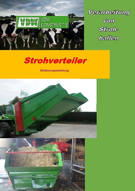 VDMJ Hersteller VDW Schmihing Bedding Master Profi Strohhäcksler:Der Bettenmacher für Tierwohl Frontladerstrohhäcksler Radladerhäcksler für Stroh Hofladerstrohhäcklser Einstreuhäcksler Gebläseinstreuhäcksler