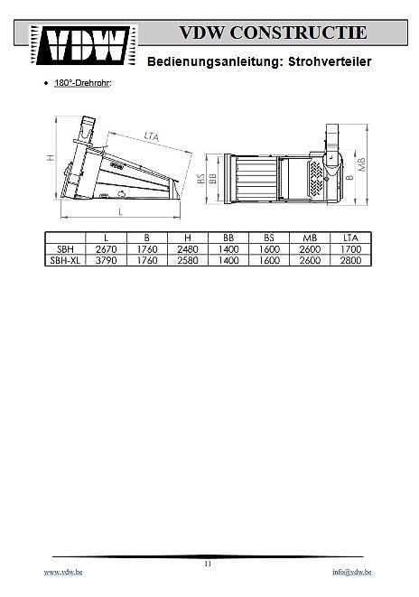 VDMJ Hersteller VDW Schmihing Bedding Master Profi Strohhäcksler:Der Bettenmacher für Tierwohl Frontladerstrohhäcksler Radladerhäcksler für Stroh Hofladerstrohhäcklser Einstreuhäcksler Gebläseinstreuhäcksler