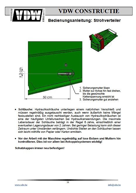 VDMJ Hersteller VDW Schmihing Bedding Master Profi Strohhäcksler:Der Bettenmacher für Tierwohl Frontladerstrohhäcksler Radladerhäcksler für Stroh Hofladerstrohhäcklser Einstreuhäcksler Gebläseinstreuhäcksler