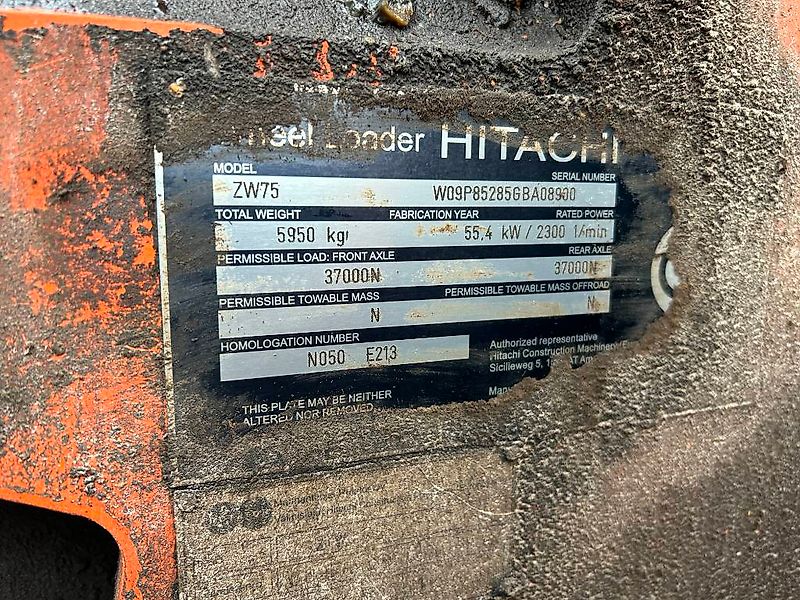 Hitachi ZW 75