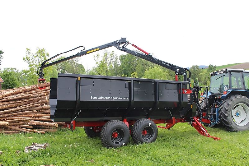 Farmi Rückewagen 12to-7,20m Kran - Astwanne Hardox