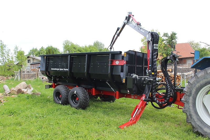 Farmi Rückewagen 12to-7,20m Kran - Astwanne Hardox