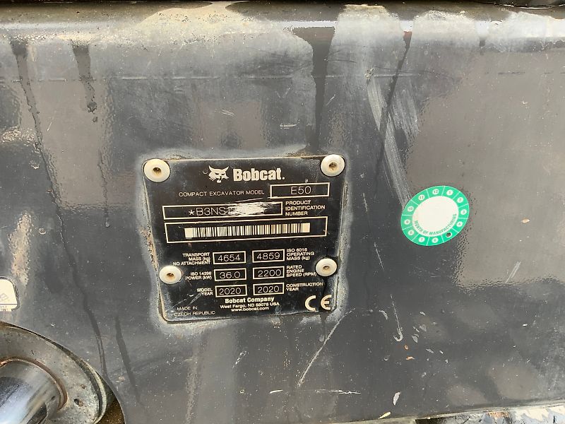 Bobcat E50 Digger (ST24688)