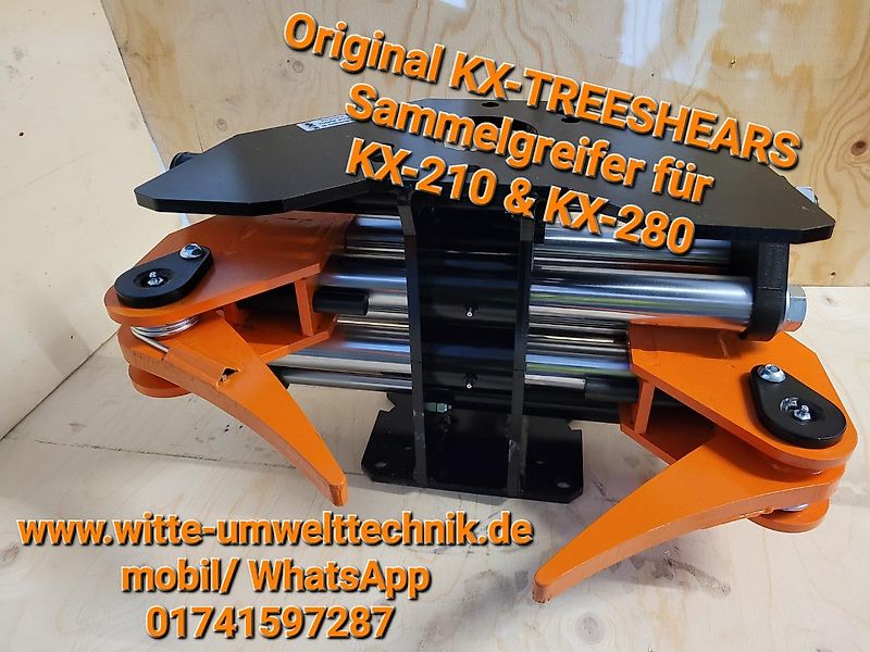 KX-TreeShears Preisknaller zur Agritechnica! KX-Treeshears KX- 280 Fällgreifer, Baumschere zu Sonderpreis!!!