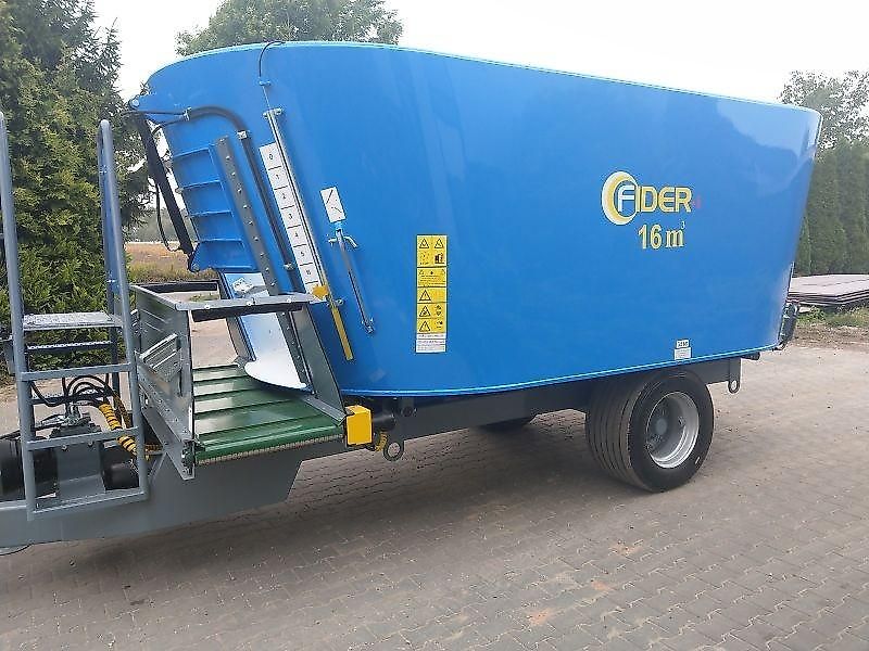 Zamet Futtermischwagen / Feed mixer / Melangeuse / Carro miscelatore / Remolque para pienso / Кормораздатчик / Wóz paszowy 16 m3