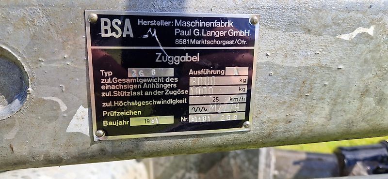 Joskin BSA Pumptankwagen Beczkowóz 6000L Ocynk Zunhammer