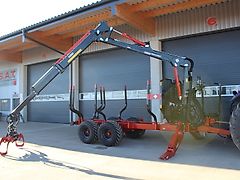 Farmi Rückewagen FT 12 - CR 59 - 8,50m Kran - 14,5t