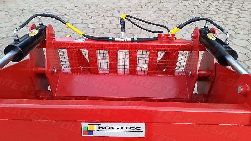 KREATEC Silageschneidzange / Silageschneider 1,8m mit 3 Zylindern,Zähne Hardox 500