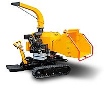 Häcksler, Buschhacker, Schredder auf Gummikettenfahrwerk bis 16cm. LASKI LS-160 P Track. Der Raupenhäcksler für den Profi.