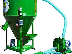 M-ROL Linia do produkcji paszy: mieszalnik pasz+rozdrabniacz+waga zestaw