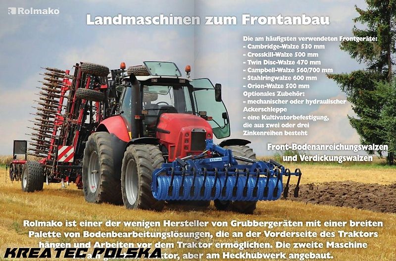 Rolmako Campbellwalze Ø560/700mm