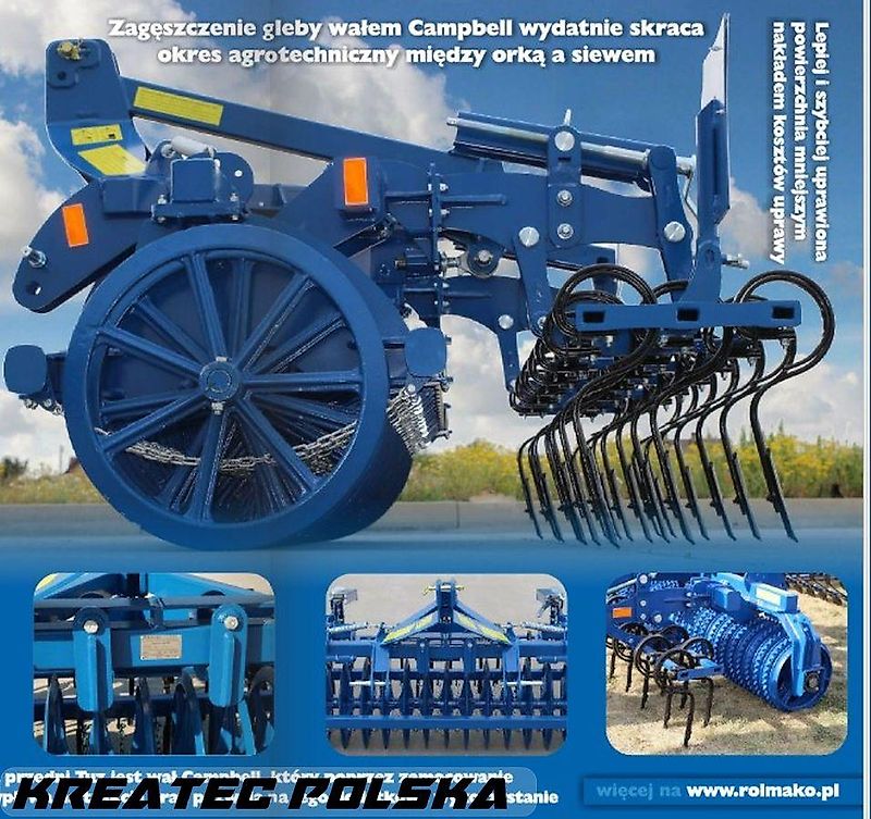 Rolmako Campbellwalze Ø560/700mm