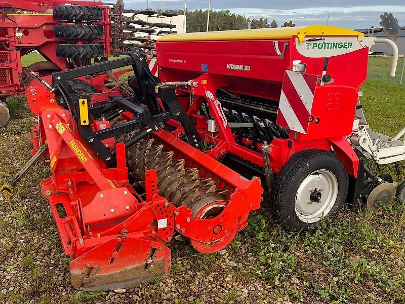 Pöttinger Vitasem 302 + Fradent Kreiselegge R303.22