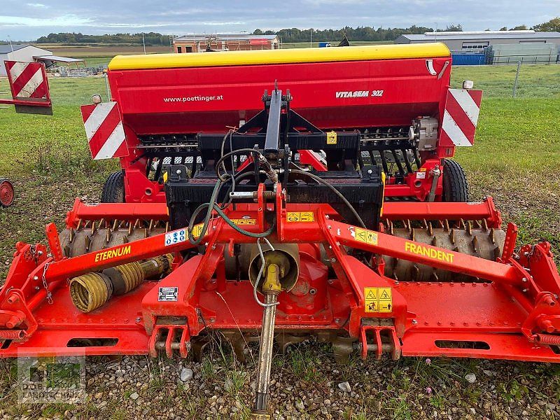 Pöttinger Vitasem 302 + Fradent Kreiselegge R303.22