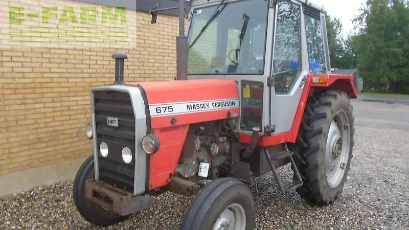 Massey Ferguson 675 speedshift velholdt