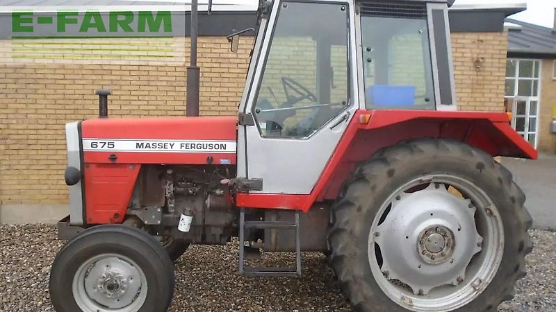 Massey Ferguson 675 speedshift velholdt