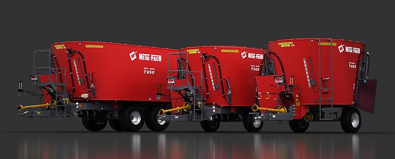 Metal-fach T659 5m3 Optimal Futtermischwagen | Best-Preis