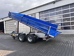 Möslein neuer 19 t Tandemkipper- Tieflader hydraulische