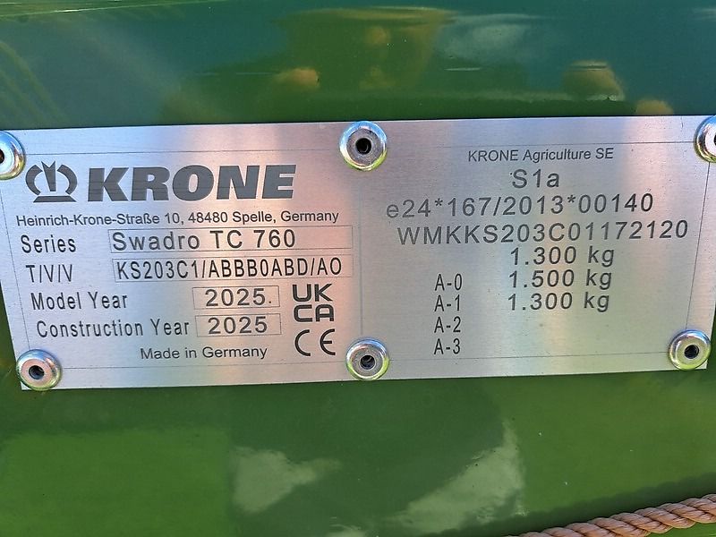 Krone Swadro TC 760