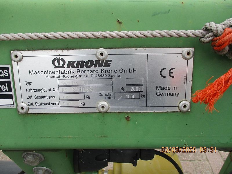 Krone swadro 900