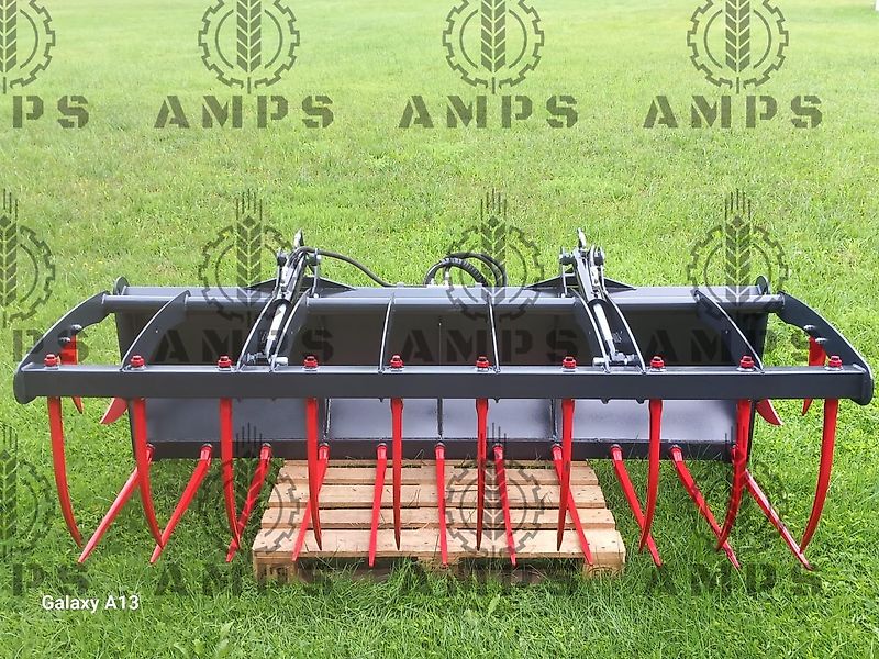 AMPS Krokodyl Ząb Kuty II-Siłownikowy/ WSZYSTKIE MOCOWANIA! Atlas, Manitou