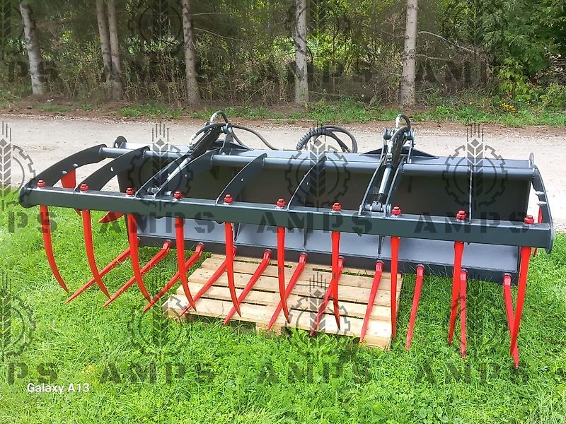 AMPS Krokodyl Ząb Kuty II-Siłownikowy/ WSZYSTKIE MOCOWANIA! Atlas, Manitou