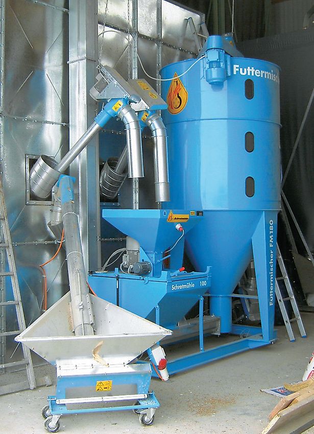 Himel Kompakt- Futtermischer FM851 komplett mit Mühle SC100