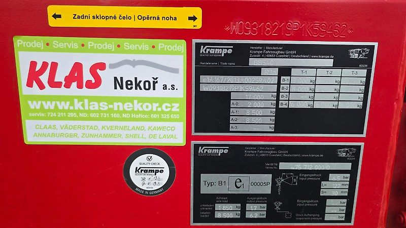 Krampe Big Body 540 Carrier