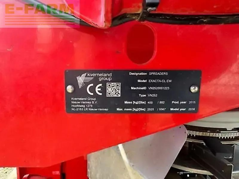 Kverneland exacta cl ew