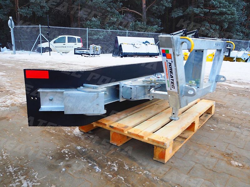 KREATEC Gummischieber mechanisch verzinkt für Bison, SMS usw.