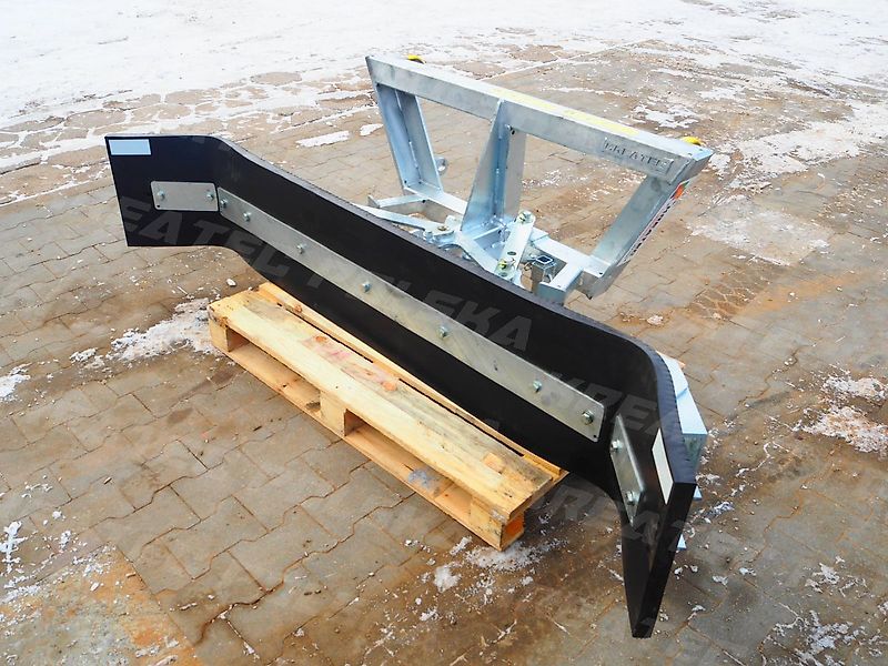 KREATEC Gummischieber mechanisch verzinkt für Bison, SMS usw.