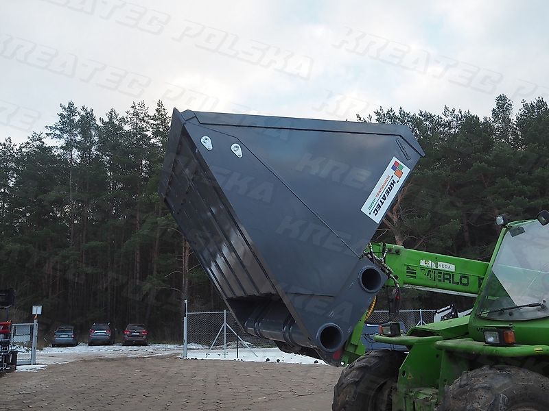 KREATEC Hochkippschaufel 3XL für Manito, Merlo, CAT, Claas, JD,usw