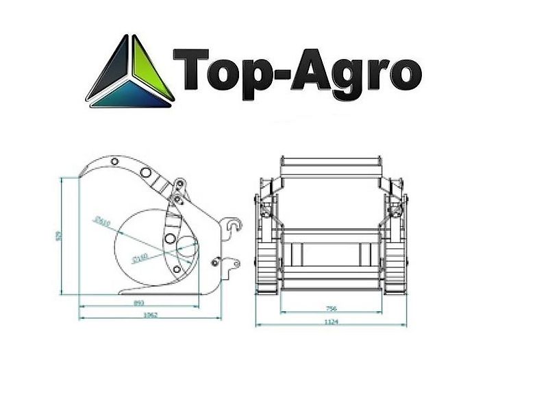 Top-Agro HOLZPOLTERGABEL 2,0T HPG-P !!NEU!!