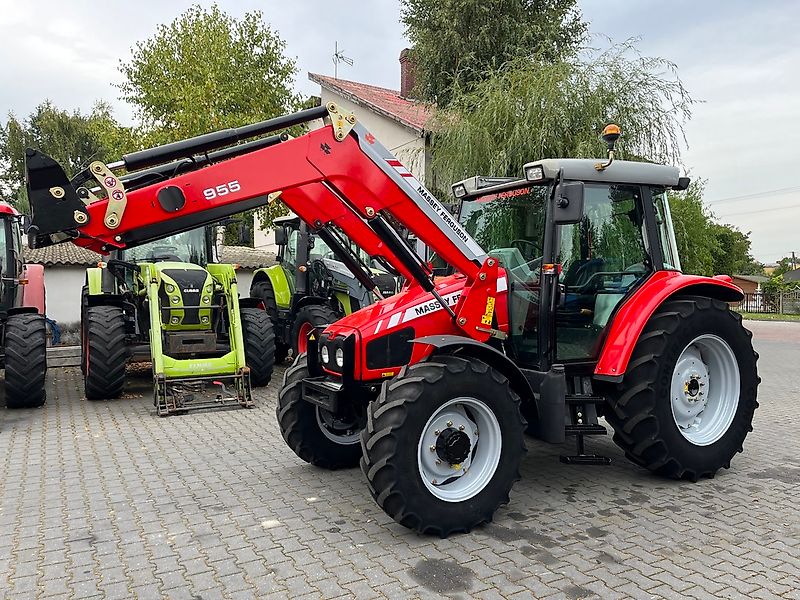 Massey Ferguson 5455 Dyna-4 + MASSEY FERGUSON 955