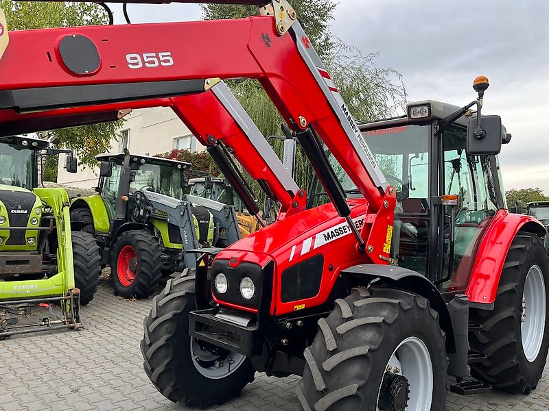Massey Ferguson 5455 Dyna-4 + MASSEY FERGUSON 955