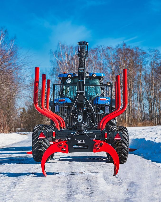 Farmi 14to.CR57 Kran-Black Bruin-Prehydraulik-Astwanne