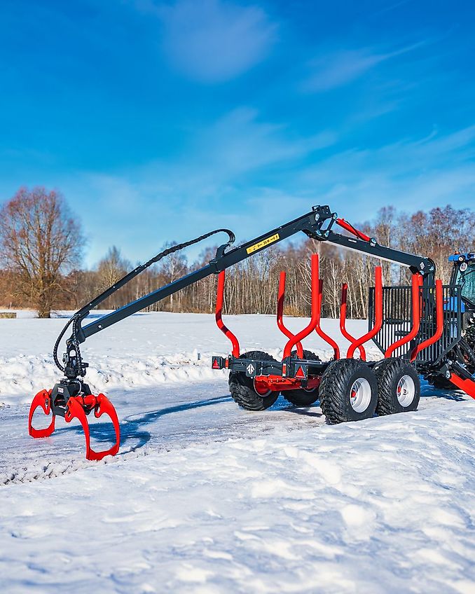 Farmi 14to.CR57 Kran-Black Bruin-Prehydraulik-Astwanne