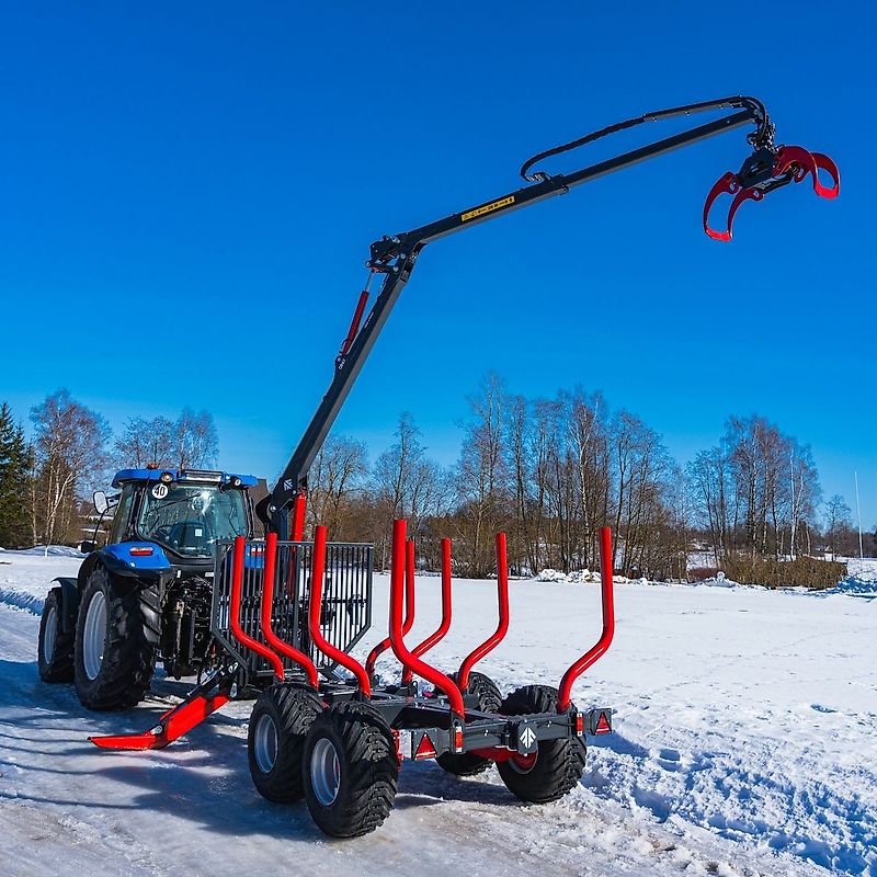 Farmi 14to.CR57 Kran-Black Bruin-Prehydraulik-Astwanne