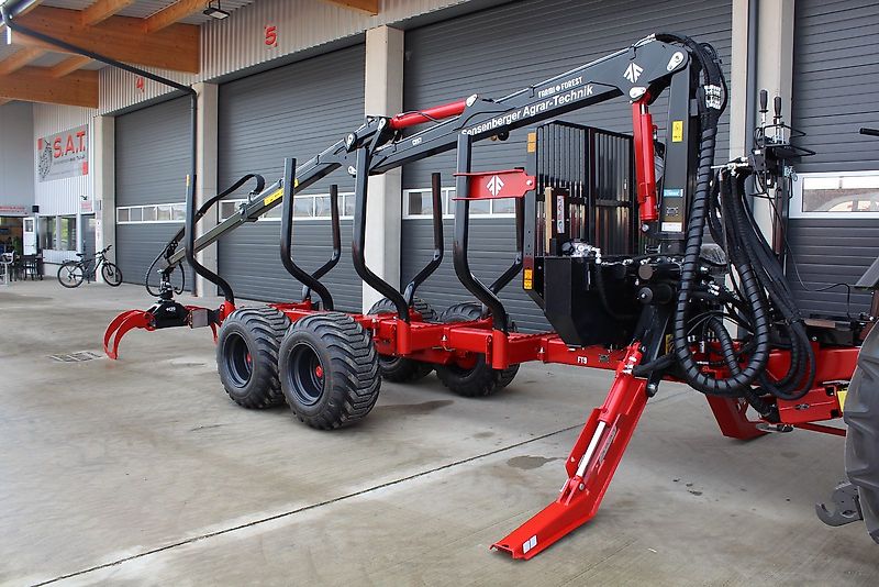 Farmi Rückewagen 12to-7,20m Kran PRO-ON-OFF-NEU