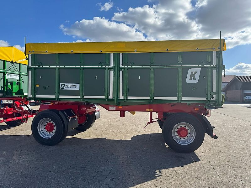 Kröger 18to 3 Schieber mit Kunststoffbordwand Interne Nr. 40744