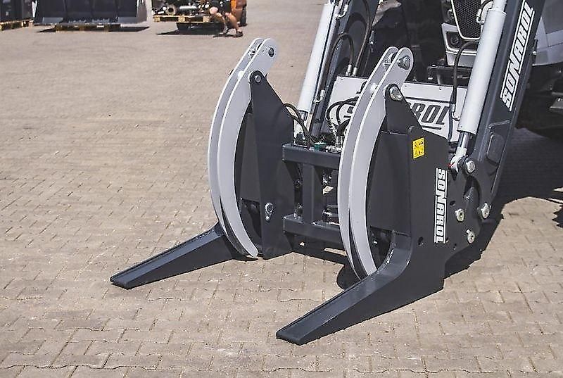 Sonarol Holzgreifer Holzzange Stammgreifer 1,2m mit versch. Aufnahmen